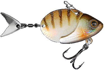 Fishus Esparrall Spin Tail -GT - Gold Tiger