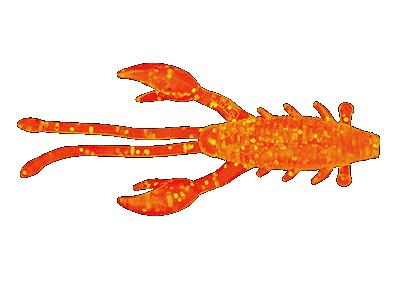 Fishus Mojo Nymph -OF - Orange Fluor