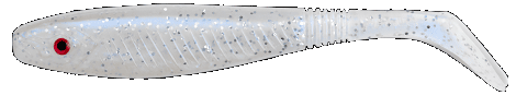 Fishus Espetit Fat Shad -WSF - White Silver Flake