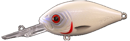 Fishus Assault Crank MR -WM - White Matt