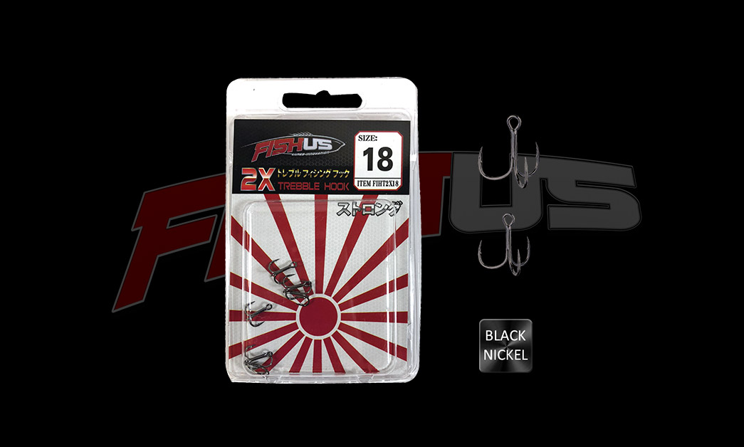 Treble Hook 2X